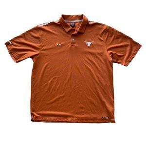 Texas Longhorns Nike Sphere Dry Polo Shirt SS size XL